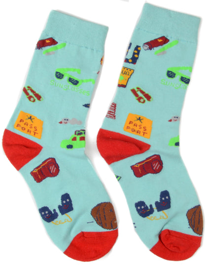 Chaussettes de Noël amusantes - Zokni Travel Design