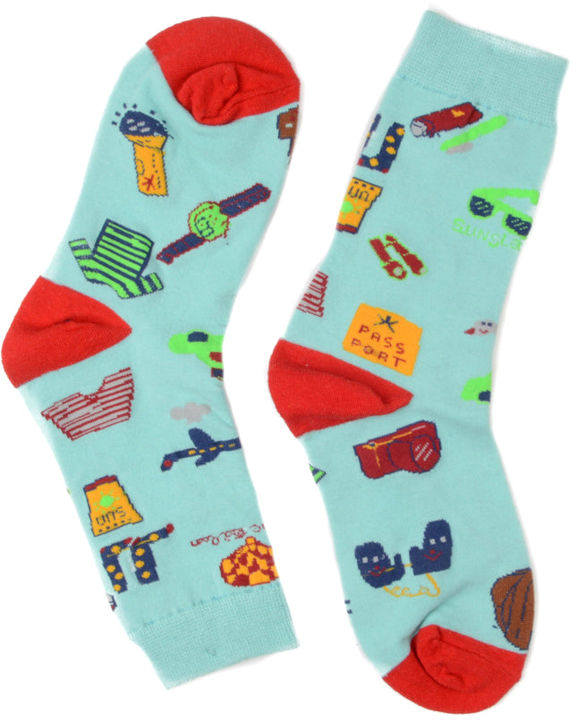 Chaussettes de Noël amusantes - Zokni Travel Design
