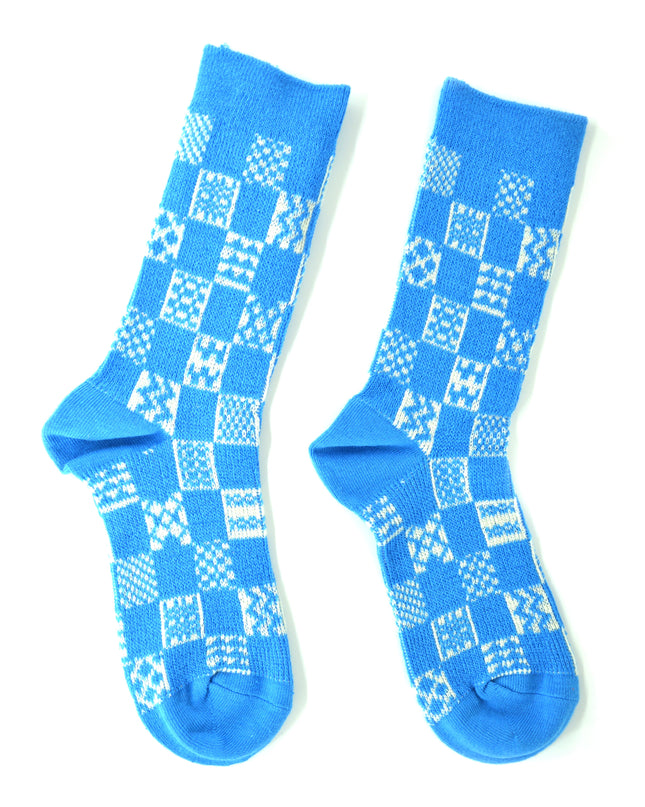 Chaussettes de Noël amusantes - Zokni Pepita Design