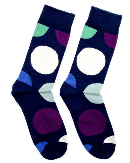 Chaussettes à pois - Amusantes et tendance