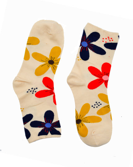 Chaussettes fleuries VI - Amusantes et festives
